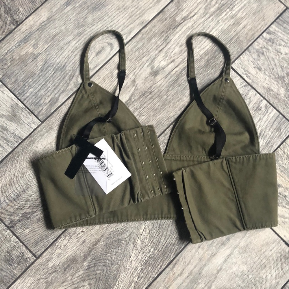 T by Alexander wang twill bra - Picture 5 of 17